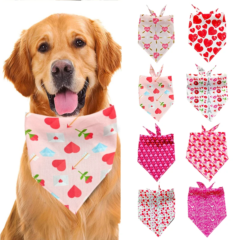 Valentine's Day Pet Dog Bandana Triangle scarf Lovely Print Mascotas Accessories for Small Medium Dogs York Terrier Puppy Bibs
Valentine's Day Pet Dog Bandana Triangle scarf Lovely Print Mascotas Accessories for Small Medium Dogs York Terrier Puppy Bibs