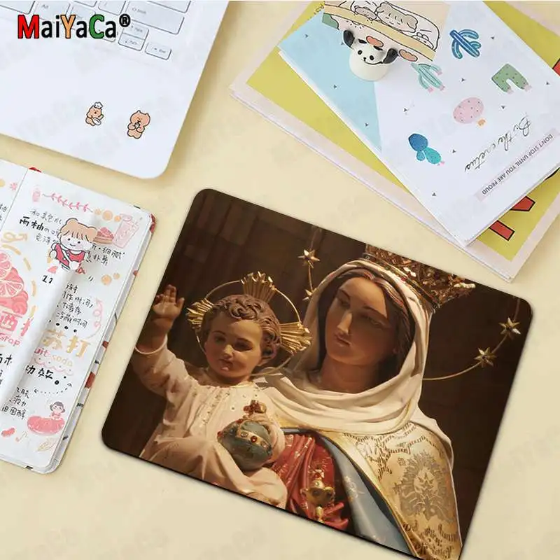 MaiYaCa Fashion Virgin Mary Christian Christmas Silicone Pad to Mouse Game Smooth Writing Pad Desktops Mate gaming mouse pad
MaiYaCa Fashion Virgin Mary Christian Christmas Silicone Pad to Mouse Game Smooth Writing Pad Desktops Mate gaming mouse pad