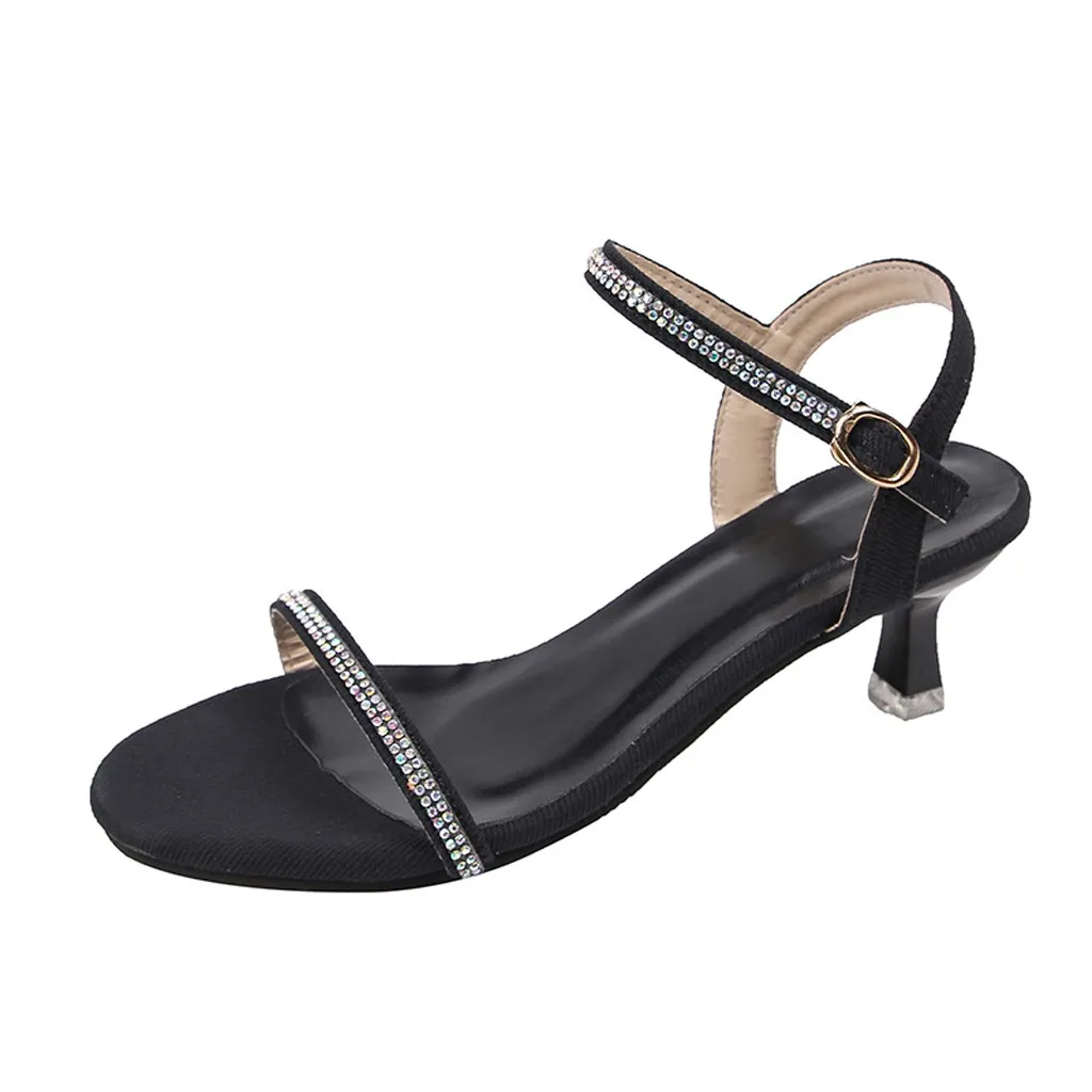 2021 Women Sandals Rhinestone Beach Shoes Fashion Casual Sandals Women's Middle Heel Summer Open Peep Toe Shoes Hot Selling 5W3
2021 Women Sandals Rhinestone Beach Shoes Fashion Casual Sandals Women's Middle Heel Summer Open Peep Toe Shoes Hot Selling 5W3