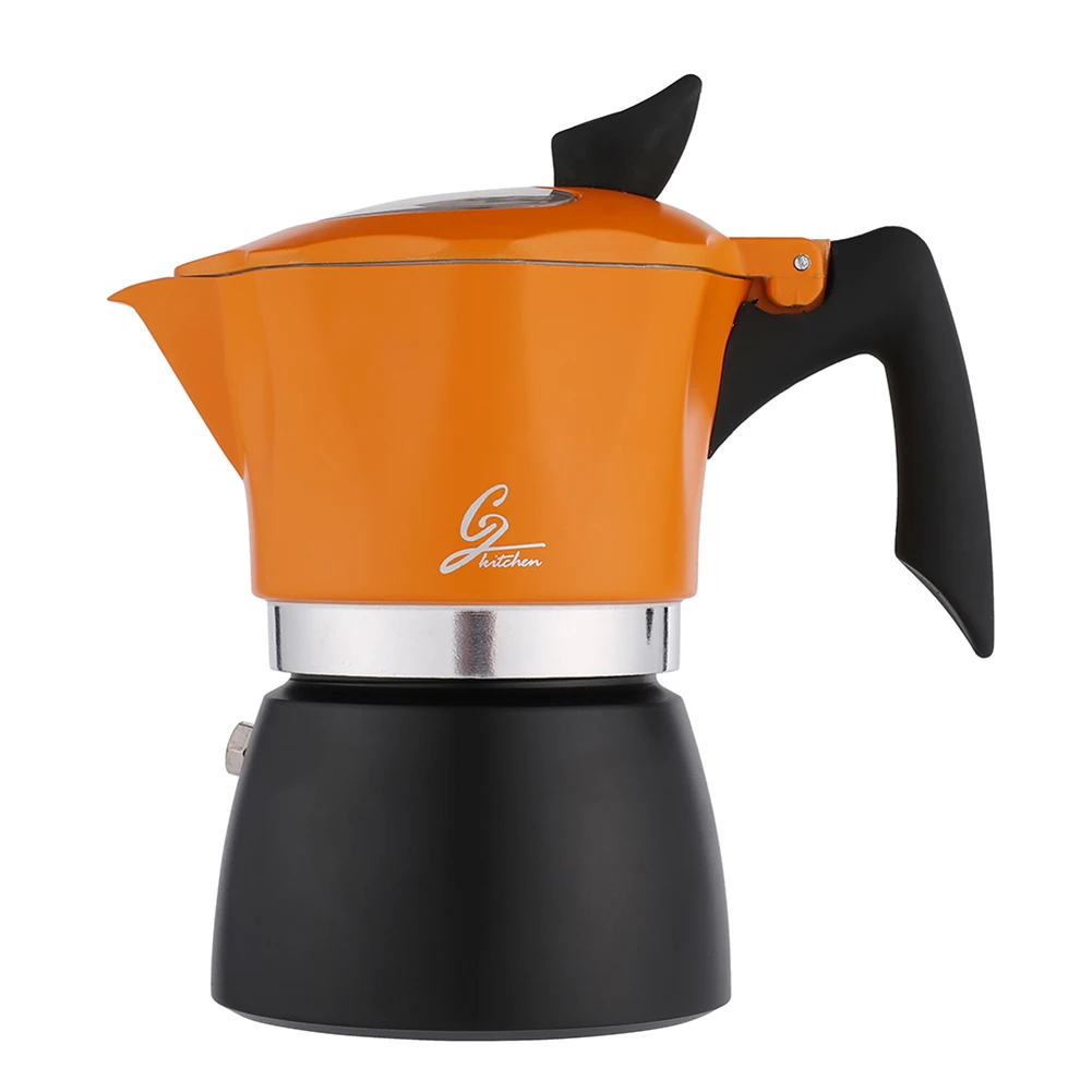 Stovetop Espresso Maker Moka Pot Classic Italian Coffee Maker Aluminum Barista Coffee Brewing Kettle Accessories 150ml 300ml
Stovetop Espresso Maker Moka Pot Classic Italian Coffee Maker Aluminum Barista Coffee Brewing Kettle Accessories 150ml 300ml