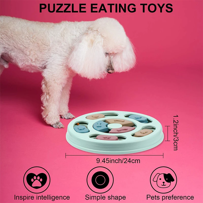 NonSlip Bowl Pet Cat Dogs Training Game Dog Puzzle Toys Slow Feeder Interactive Increase Puppy IQ Food Dispenser Slowly Eating 
NonSlip Bowl Pet Cat Dogs Training Game Dog Puzzle Toys Slow Feeder Interactive Increase Puppy IQ Food Dispenser Slowly Eating