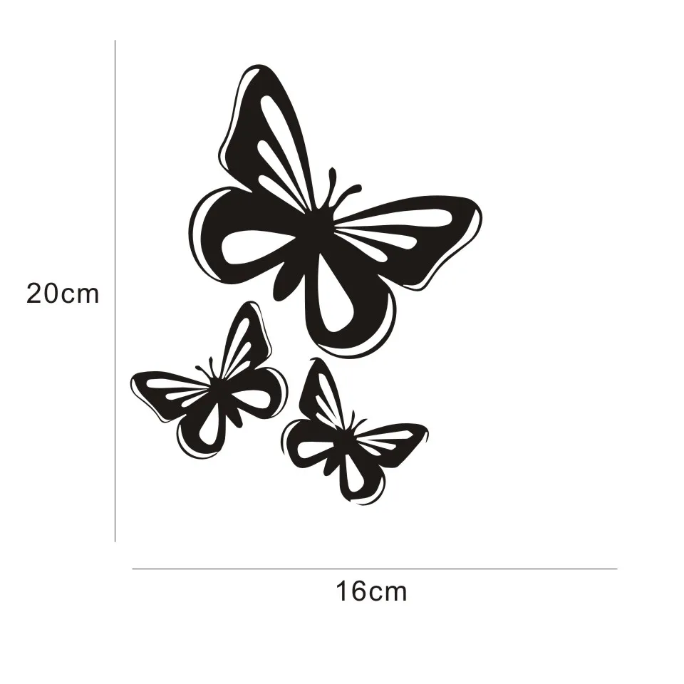10PCS Car Sticker and Decal 3D Butterfly Car Cartoon Vinyl Sticker Reflective Car Decal Wholesale Car Styling Accessories
10PCS Car Sticker and Decal 3D Butterfly Car Cartoon Vinyl Sticker Reflective Car Decal Wholesale Car Styling Accessories