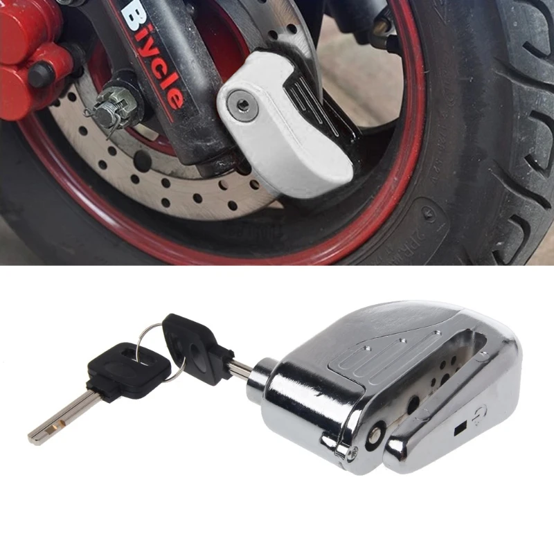 1cm Motorcycle Scooter Bicycle Anti-theft Wheel Disc Brake Lock Security Alarm+2 Keys
1cm Motorcycle Scooter Bicycle Anti-theft Wheel Disc Brake Lock Security Alarm+2 Keys