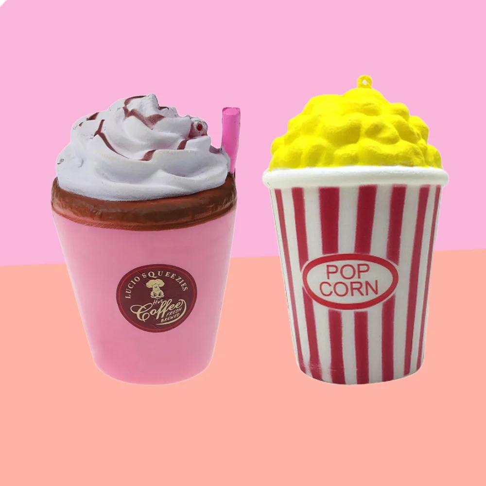 2pcs Popcorn and Ice Cream Slow Rising Stress Release PU Squeezing for Stress Relief
2pcs Popcorn and Ice Cream Slow Rising Stress Release PU Squeezing for Stress Relief