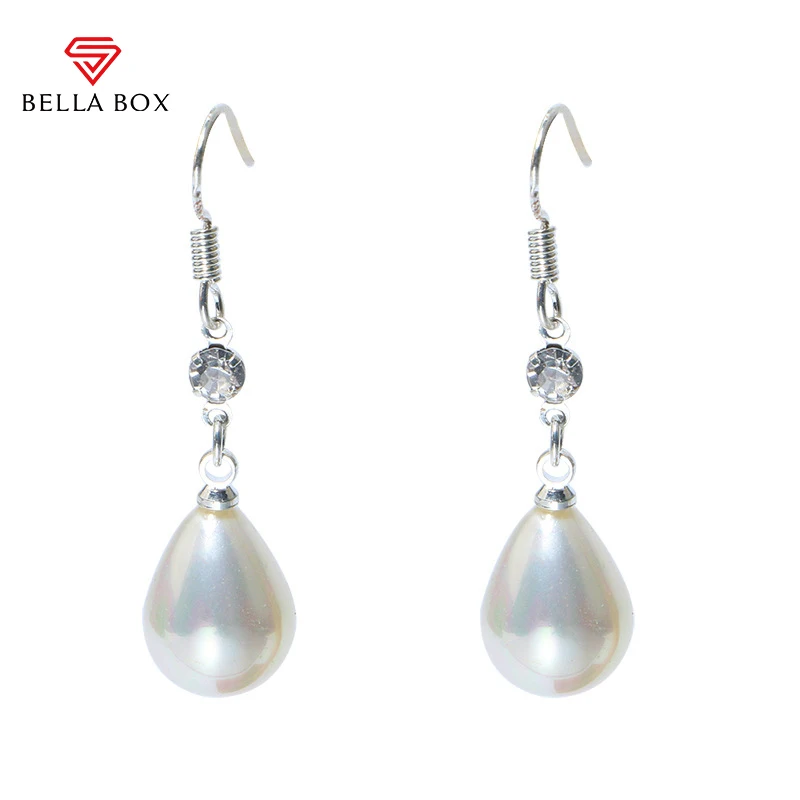 Bella Box Freshwater Pearl Drop Earrings For Women 925 Sterling Silver With Zircon Unique Design Wedding Engagement Fine Jewelry
Bella Box Freshwater Pearl Drop Earrings For Women 925 Sterling Silver With Zircon Unique Design Wedding Engagement Fine Jewelry