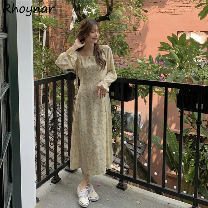 Dress Womens Spring Flare Sleeve Sweet Trendy Printing Soft Retro New Leisure Square Collar Ulzzang Daily Elegant Chic Clothing
Dress Womens Spring Flare Sleeve Sweet Trendy Printing Soft Retro New Leisure Square Collar Ulzzang Daily Elegant Chic Clothing