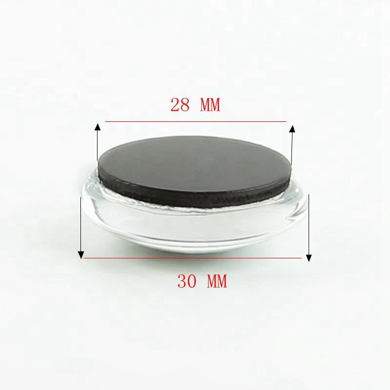 30 мм черная доска магнит холодильник I DANCE или DING стекло кабошон черный и белый