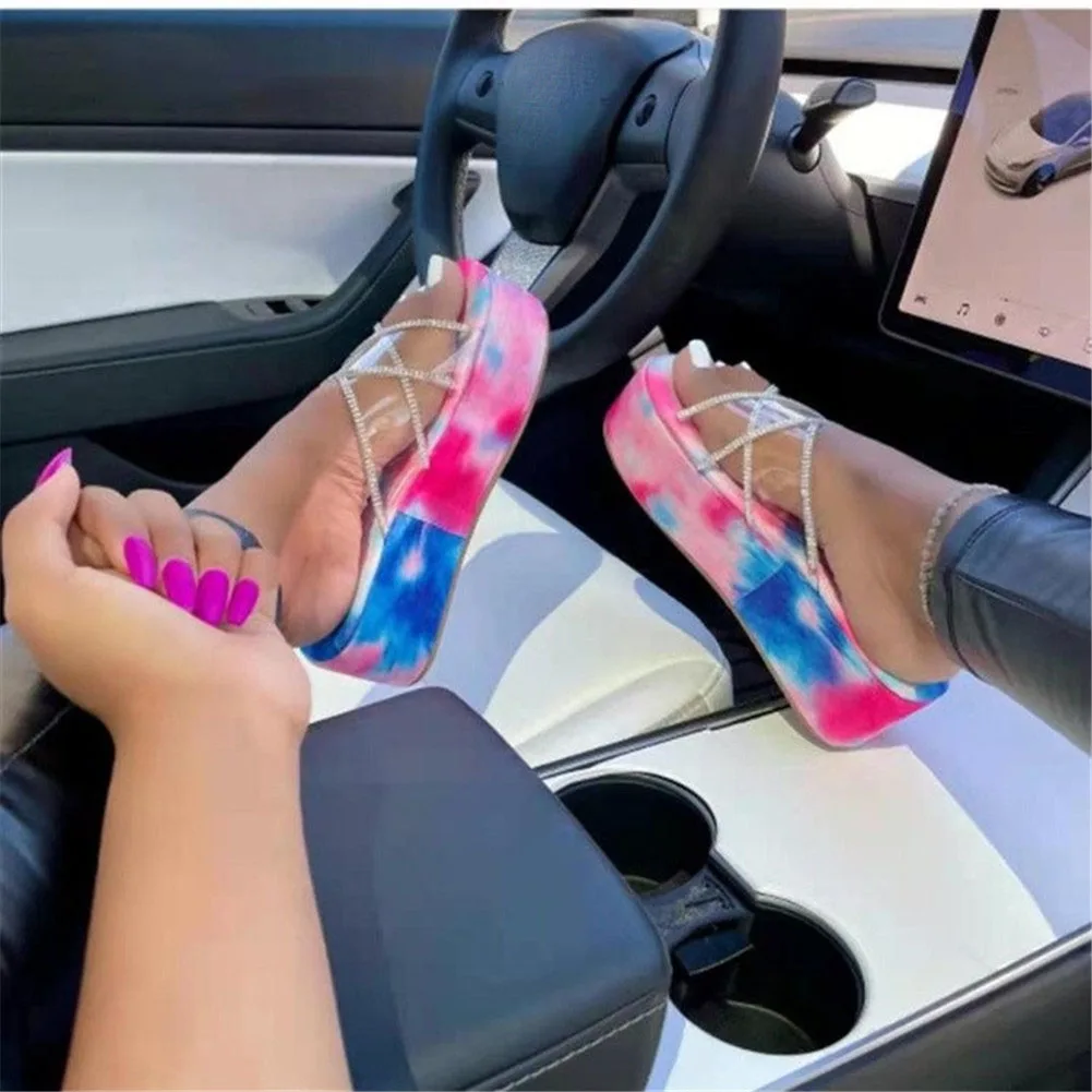 Big Size 36-43 new female platform summer women's slippers multicolor wedges slippers women casual colorful sandal shoes woman
Big Size 36-43 new female platform summer women's slippers multicolor wedges slippers women casual colorful sandal shoes woman