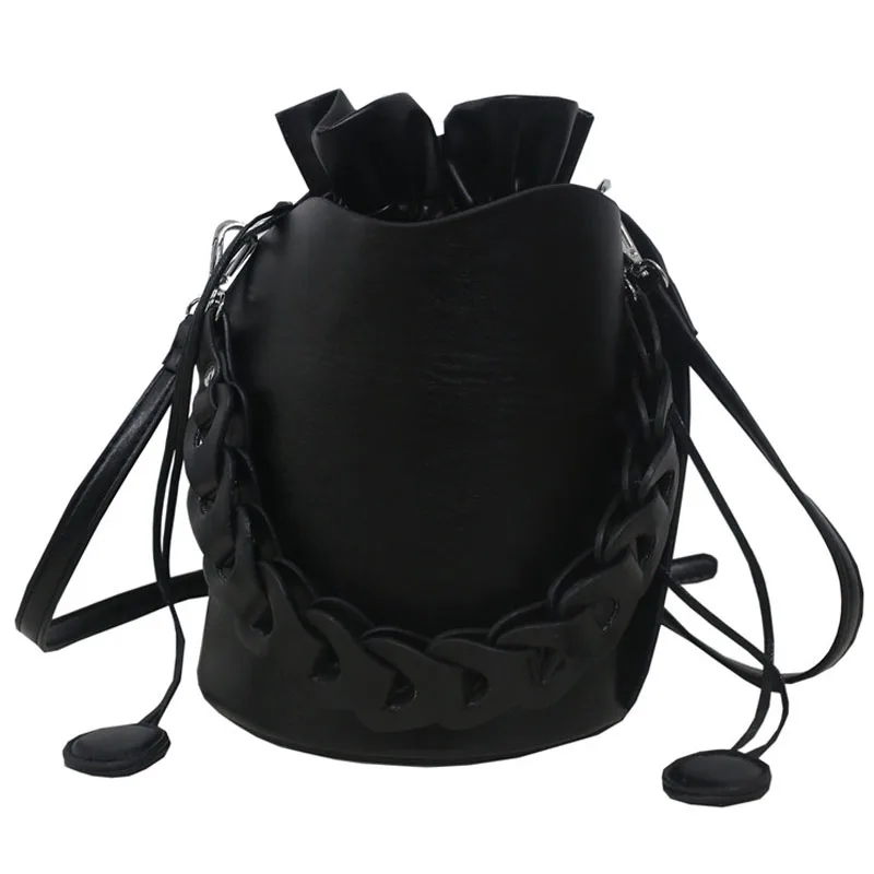 Elegant Female Tote Bucket Bag 2020 Fashion New High quality PU Leather Women's Designer Handbag Vintage Shoulder Messenger Bag 
Elegant Female Tote Bucket Bag 2020 Fashion New High quality PU Leather Women's Designer Handbag Vintage Shoulder Messenger Bag