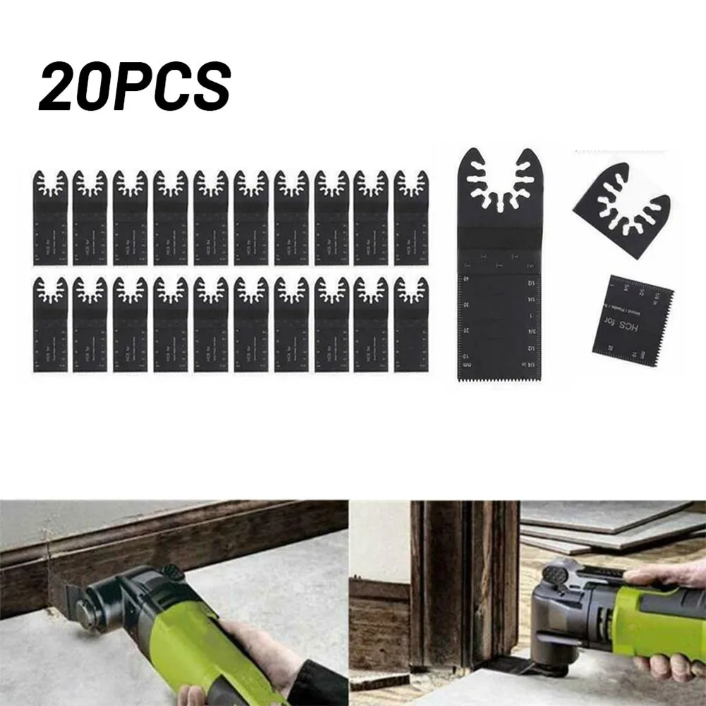 20Pcs Oscillating Multi Tool Saw Blades Carbon Steel Cutter For Metal Wood Cutting For RIDGID CRAFTSMAN TCH Fein Bosch DeWalt
20Pcs Oscillating Multi Tool Saw Blades Carbon Steel Cutter For Metal Wood Cutting For RIDGID CRAFTSMAN TCH Fein Bosch DeWalt