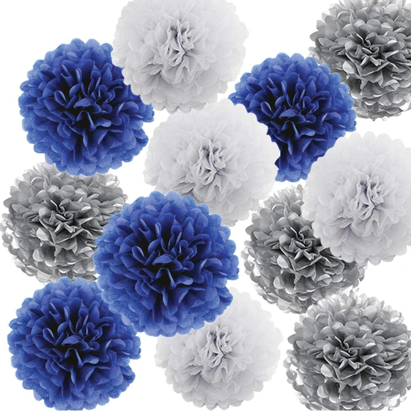 Free Ship 24xMixed Sizes Colors Tissue Paper Flowers Bunting Pom Poms Garland DIY Wedding Party Wall Hanging DecoratIon Banner
Free Ship 24xMixed Sizes Colors Tissue Paper Flowers Bunting Pom Poms Garland DIY Wedding Party Wall Hanging DecoratIon Banner