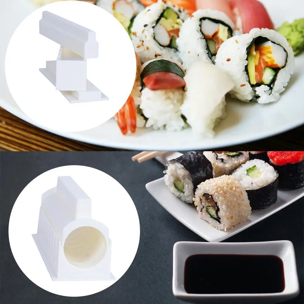 3pcs/set Sushi Maker Rice Mold Hoge Kwaliteit Japanse Cake Sushi Bal Roll Multifunctionele Maken Mould Gereedschap Mold T6D7
3pcs/set Sushi Maker Rice Mold Hoge Kwaliteit Japanse Cake Sushi Bal Roll Multifunctionele Maken Mould Gereedschap Mold T6D7