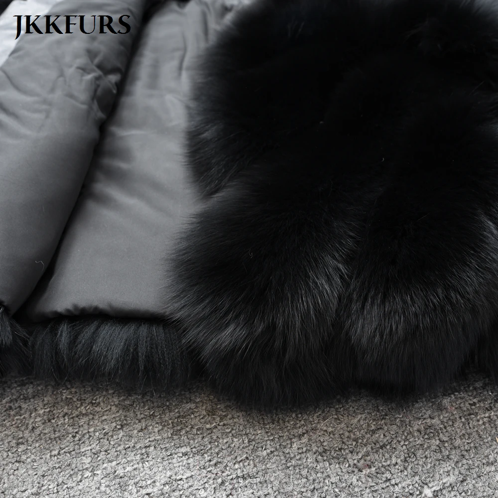 2021 New Winter Women's Real Fur Coats Fluffy Warm High Quality Fox Fur Outerwear Lady Natural Fur Overcoat S7528
2021 New Winter Women's Real Fur Coats Fluffy Warm High Quality Fox Fur Outerwear Lady Natural Fur Overcoat S7528