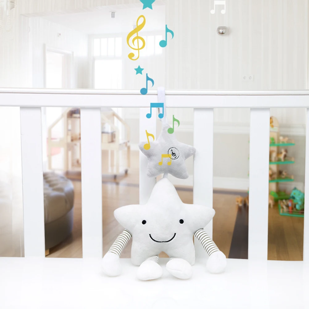 Baby Plush Music Rattle Baby Crib Bed Stroller Toy Newborn Cartoon Star Plush Musical Mobile Rattle Children's Plush Toys
Baby Plush Music Rattle Baby Crib Bed Stroller Toy Newborn Cartoon Star Plush Musical Mobile Rattle Children's Plush Toys