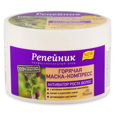 Floresan Маска-компресс для волос Репейник 450 мл | Красота и здоровье