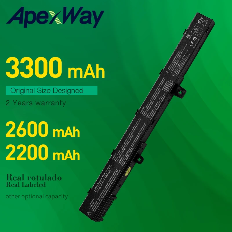 ApexWay Аккумулятор для ноутбука Asus X451 X451C X451CA X451M X451MA X551 X551C X551CA X551M X551MA A31LJ91 A31N1319 a41308 X45LI9C 1N
ApexWay Аккумулятор для ноутбука Asus X451 X451C X451CA X451M X451MA X551 X551C X551CA X551M X551MA A31LJ91 A31N1319 a41308 X45LI9C 1N