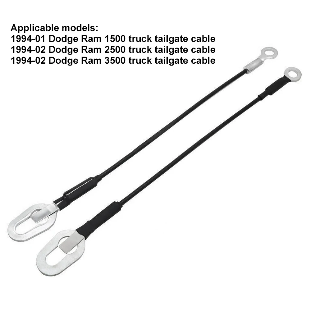 Rear Tailgate Cables Driver and Passenger Side For Chevy 1994-2001 Dodge Ram 1500 2500 94-02 Ram 3500 Replacement for Mazda
Rear Tailgate Cables Driver and Passenger Side For Chevy 1994-2001 Dodge Ram 1500 2500 94-02 Ram 3500 Replacement for Mazda