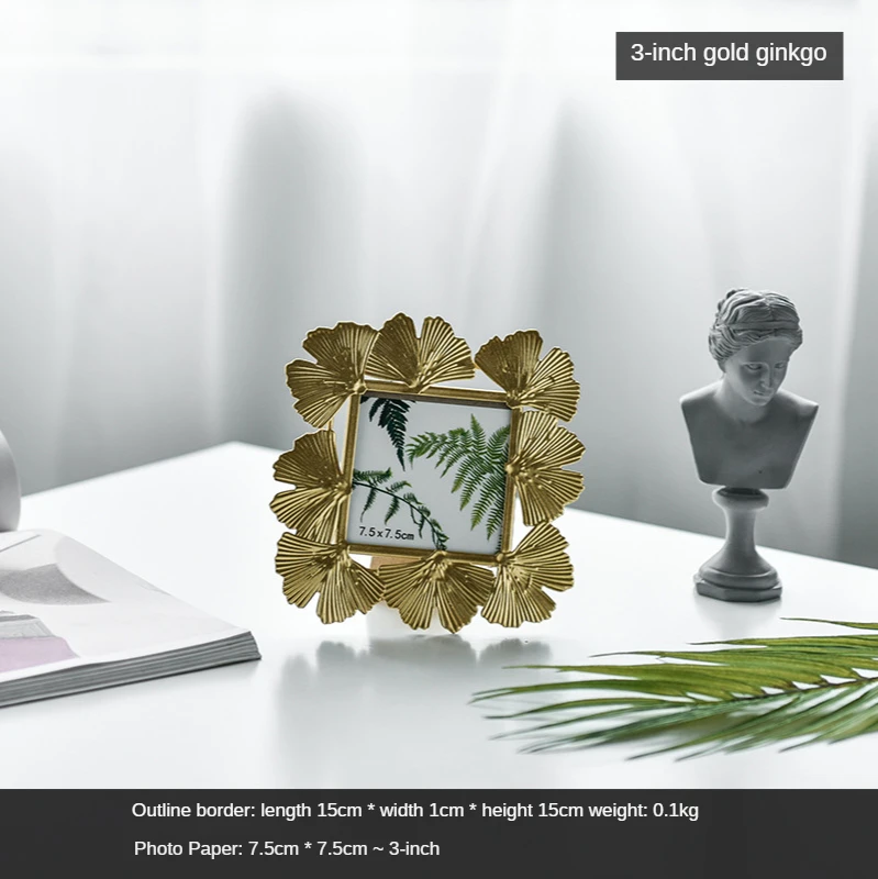Nordic Modern Metal Table Ornament Simple Ginkgo Sky Photo Frame Figurine For Home Living Room Decoration Accessories
Nordic Modern Metal Table Ornament Simple Ginkgo Sky Photo Frame Figurine For Home Living Room Decoration Accessories