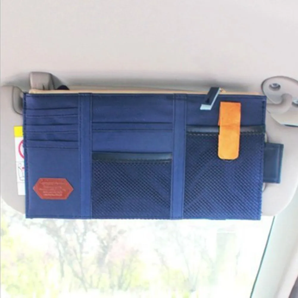 Car Auto Sun Visor Point Pocket Organizer Pouch Bag Card Glasses Storage Holder Car-styling IC Card Holder Sunshade Bag
Car Auto Sun Visor Point Pocket Organizer Pouch Bag Card Glasses Storage Holder Car-styling IC Card Holder Sunshade Bag