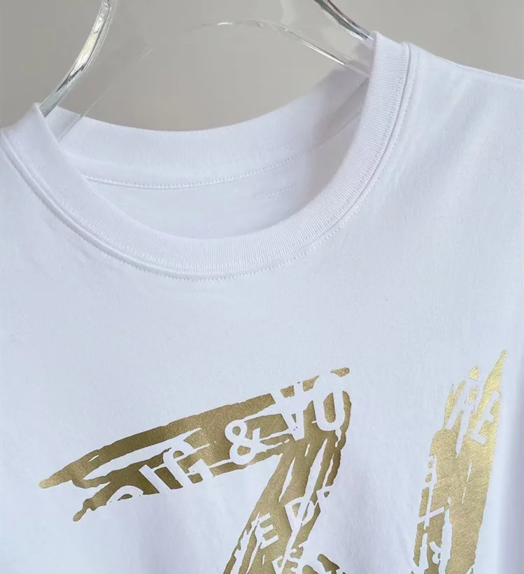 Women 2021 New Summer Cotton t Shirt Lady Short-Sleeved O-Neck Tee Tops Female Letters Print T-Shirts
Women 2021 New Summer Cotton t Shirt Lady Short-Sleeved O-Neck Tee Tops Female Letters Print T-Shirts