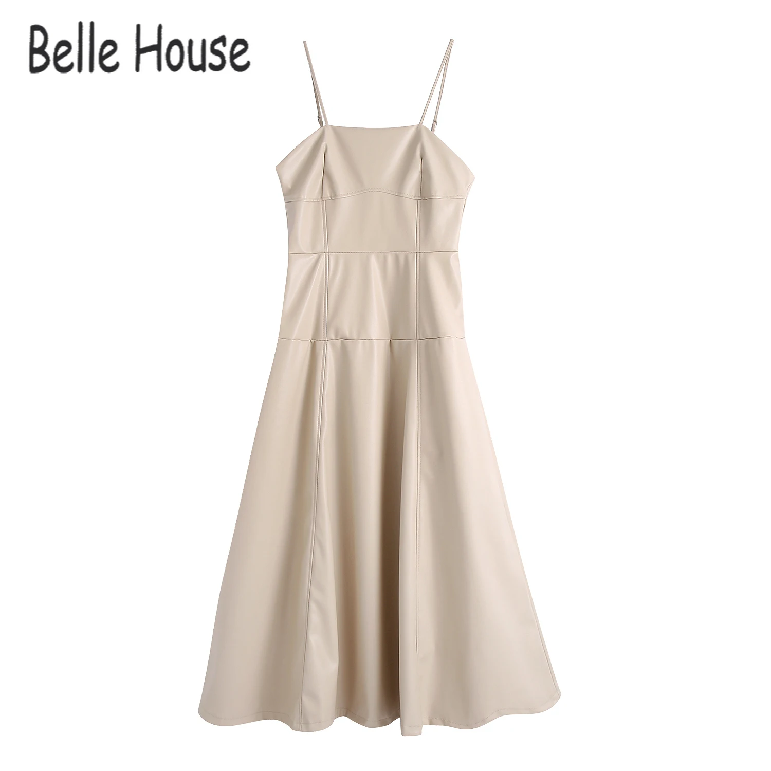 Faux Leather Slip MidiDress Women Fashion Aline Spaghetti Strap Backless Woman High Street Sexy Vestidos MujerZL005
Faux Leather Slip MidiDress Women Fashion Aline Spaghetti Strap Backless Woman High Street Sexy Vestidos MujerZL005