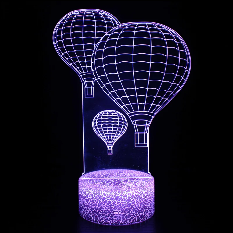 3D Balloon Illusion Lamp Colorful Acrylic Night Light Balloon Visual Lights Led Table Lamp Valentine's Day Gift for Lover Girls
3D Balloon Illusion Lamp Colorful Acrylic Night Light Balloon Visual Lights Led Table Lamp Valentine's Day Gift for Lover Girls
