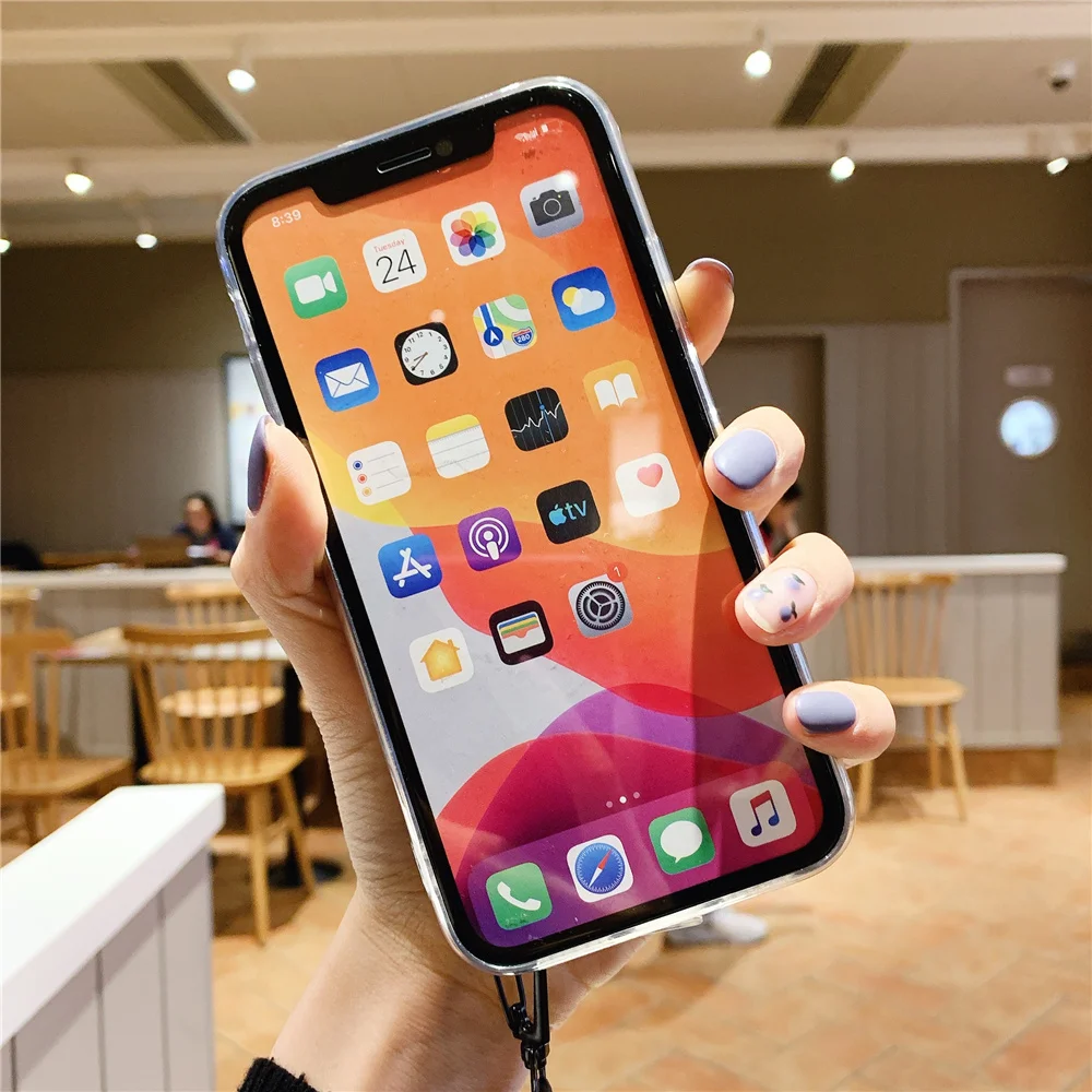 Чехол для Samsung J8 2018 J6 J4Plus J2 J7 Prime чехол телефона A01 A21 A31 A41 A11 M10 M20 M30 M40 M60s M80s браслет с