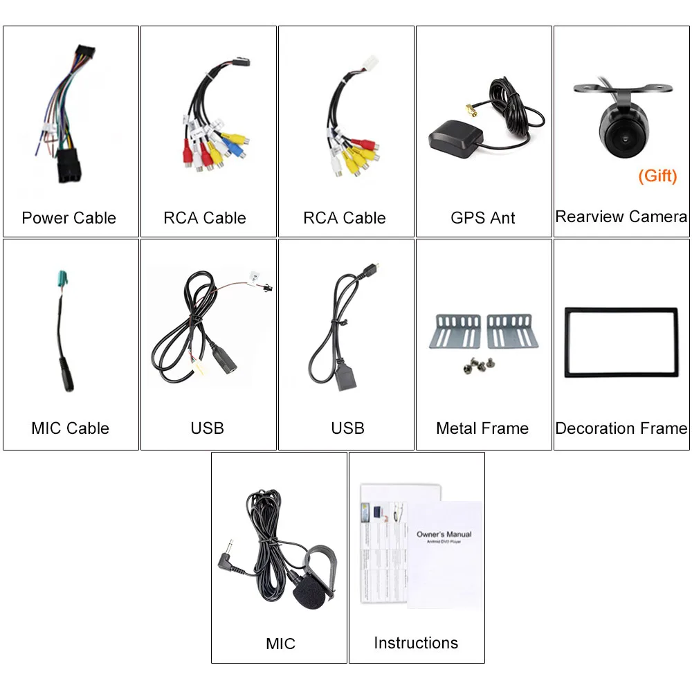 Eunavi 2 Din Android 10 Car DVD Multimedia Player Universal Radio GPS Navigation Auto Touch Screen 4G 64GB WIFI Audio Bluetooth
Eunavi 2 Din Android 10 Car DVD Multimedia Player Universal Radio GPS Navigation Auto Touch Screen 4G 64GB WIFI Audio Bluetooth