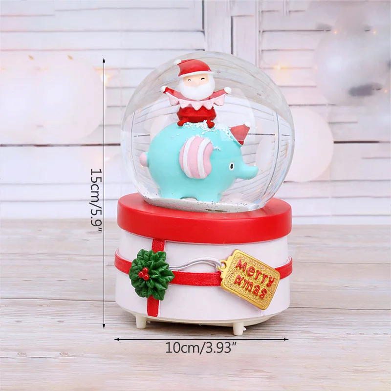 Creative Christmas Snow Globe Crystal Ball Rotating Music Box Christmas Decoration For Home Home Decoration Accssories
Creative Christmas Snow Globe Crystal Ball Rotating Music Box Christmas Decoration For Home Home Decoration Accssories