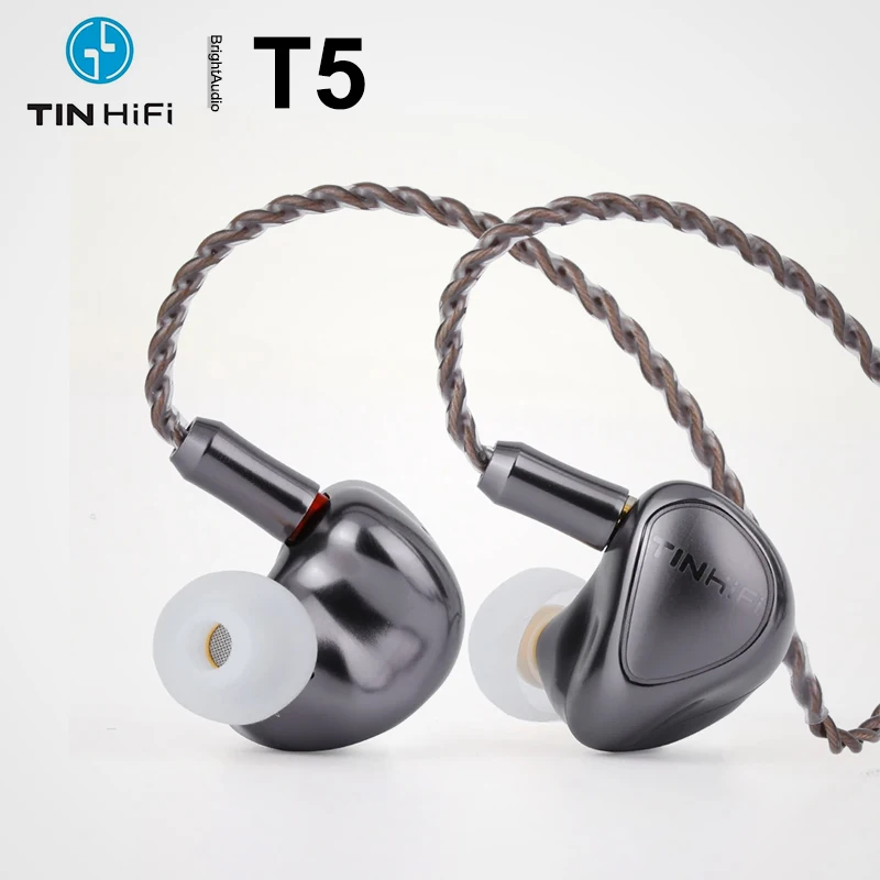 

Tinhifi T5 10mm DOC Dynamic Driver In-ear Monitor Earphone IEM Bass HIFI Audio Metal Headset Headphone With 0.78mm 2Pin Cable