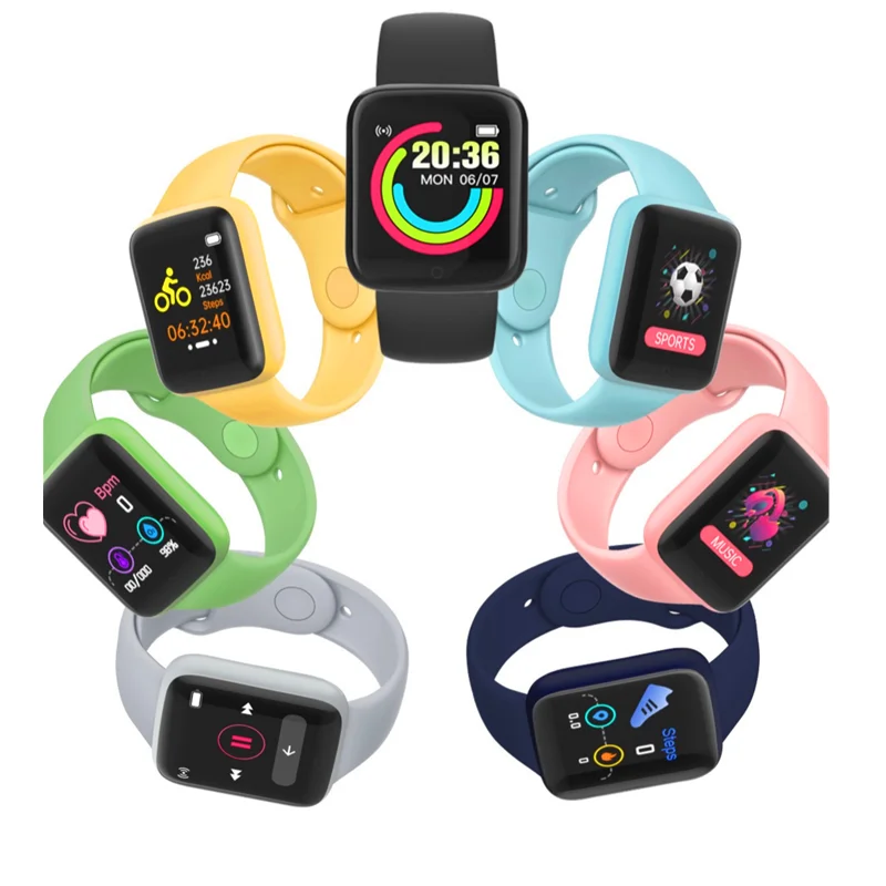 Macaron Y68 pro Bluetooth Fitness Updated D20 Pro Smart Watch Tracker Watch Heart Rate Blood Pressure Smart Bracelet D20s Y68S
Macaron Y68 pro Bluetooth Fitness Updated D20 Pro Smart Watch Tracker Watch Heart Rate Blood Pressure Smart Bracelet D20s Y68S