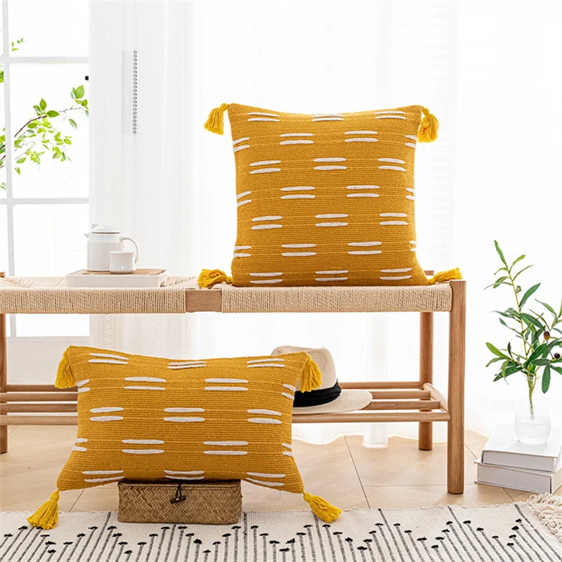 45x45cm/30x50cm Cushion Cover Knitted Tassel Throw Pillow Cover for Living Room Funda Almohada Chair Sofa Car Decor Xmas Gift
45x45cm/30x50cm Cushion Cover Knitted Tassel Throw Pillow Cover for Living Room Funda Almohada Chair Sofa Car Decor Xmas Gift