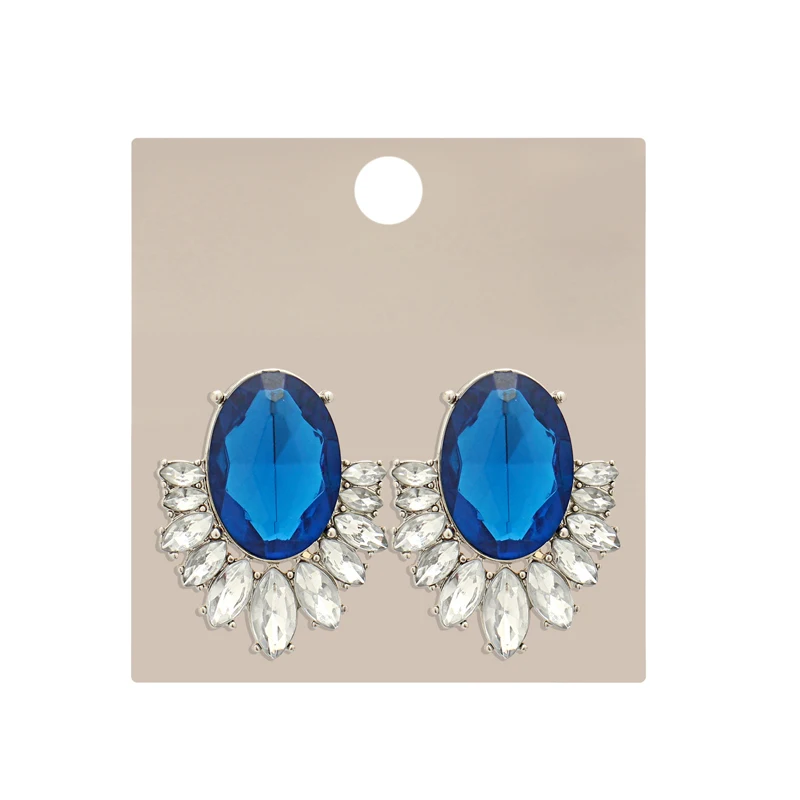 High Quality Classic Oval Shaped Cubic Zirconia Crystal Luxury Earrings For Women Romantic Wedding Jewelry For Brides Bridesmaid
High Quality Classic Oval Shaped Cubic Zirconia Crystal Luxury Earrings For Women Romantic Wedding Jewelry For Brides Bridesmaid