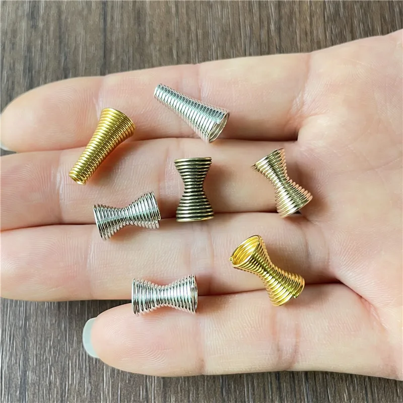 20pcs Metal Spring Funnel Shape Spacer Beads Caps Beading DIY Findings End Caps Bead Stoppers For Jewelry Makings Accessories
20pcs Metal Spring Funnel Shape Spacer Beads Caps Beading DIY Findings End Caps Bead Stoppers For Jewelry Makings Accessories