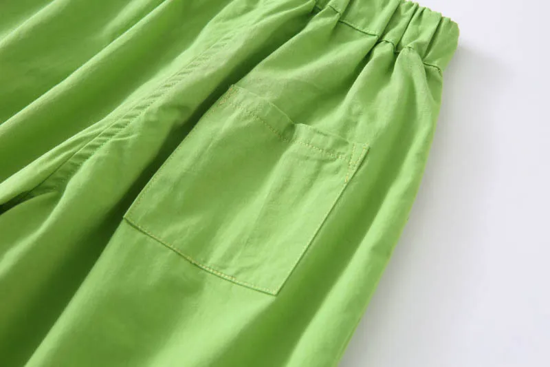 WLG Boys Girls Pants Kids Green Yellow Solid Pant Spring Casual All Match Trousers Children Clothes for 1-5 Years
WLG Boys Girls Pants Kids Green Yellow Solid Pant Spring Casual All Match Trousers Children Clothes for 1-5 Years
