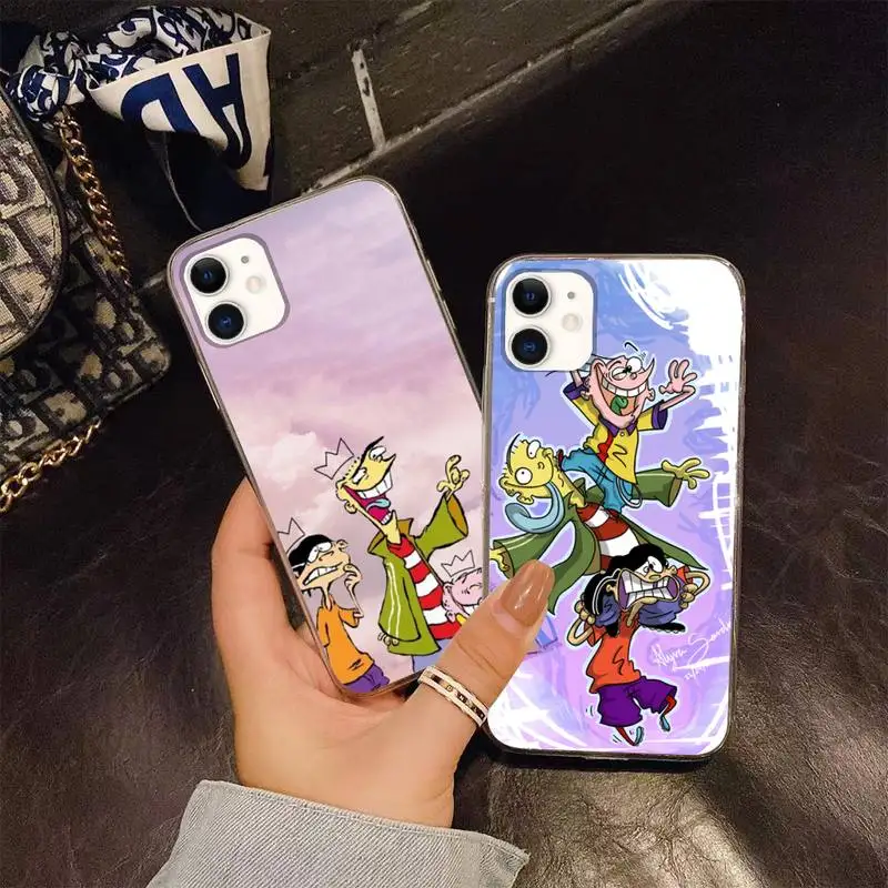 Ed Edd N Eddy чехол для телефона Iphone 5 SE 2020 6 6s 7 8 plus X Xr XS 11 12 Mini Pro Max прозрачный