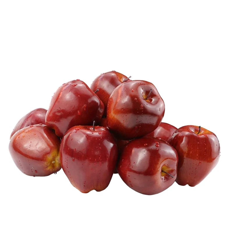 12 Pcs Fake Fruit Apples Artificial Apples Lifelike Simulation Red Apples Home House Decor for Still Life Kitchen Decor
12 Pcs Fake Fruit Apples Artificial Apples Lifelike Simulation Red Apples Home House Decor for Still Life Kitchen Decor