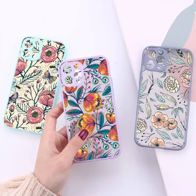 Flower Bud Retro pattern Phone Case matte transparent For iphone 7 8 11 12 plus mini x xs xr pro max cover
Flower Bud Retro pattern Phone Case matte transparent For iphone 7 8 11 12 plus mini x xs xr pro max cover