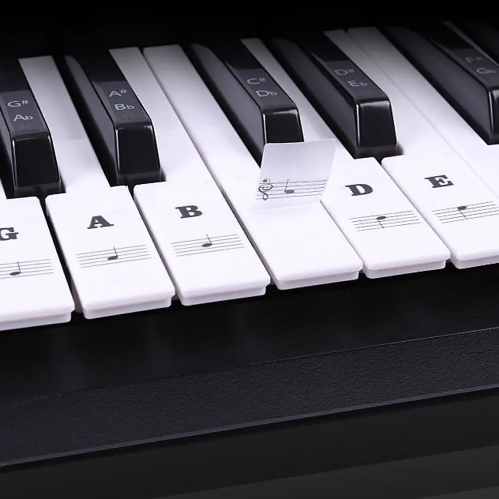 88/61/54/49 Electronic Keyboard Piano Stave Transparent Note Sticker Notation Version & Sheet Music Piano Accessories Cn(origin)
88/61/54/49 Electronic Keyboard Piano Stave Transparent Note Sticker Notation Version & Sheet Music Piano Accessories Cn(origin)