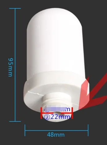 Electroplated faucet universal ceramic filter water purifier filter rotating UV transparent filter
Electroplated faucet universal ceramic filter water purifier filter rotating UV transparent filter