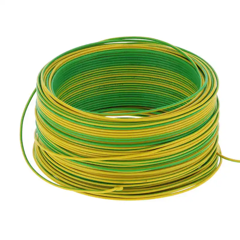 Copper PVC Insulated Cable 7-Core Electrical Wire BV-1x1 100meter Yellow Green AC300V
Copper PVC Insulated Cable 7-Core Electrical Wire BV-1x1 100meter Yellow Green AC300V