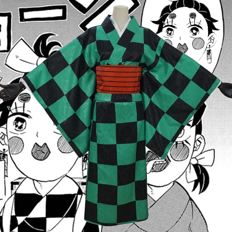 Anime Comic Demon Slayer Kimetsu no Yaiba Cosplay Costumes Kamado Tanjirou Cosplay Costume Japanese Kimono Uniforms Clothes
Anime Comic Demon Slayer Kimetsu no Yaiba Cosplay Costumes Kamado Tanjirou Cosplay Costume Japanese Kimono Uniforms Clothes