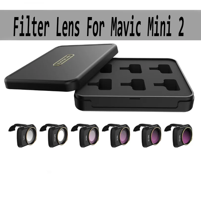 Для DJI Mavic Mini/Mini2 фильтр для дрона комплекты ND4/8/16/32 CPL защитные фильтры для объектива полярная Экшн-камера оптические стеклянные фильтры
Для DJI Mavic Mini/Mini2 фильтр для дрона комплекты ND4/8/16/32 CPL защитные фильтры для объектива полярная Экшн-камера оптические стеклянные фильтры