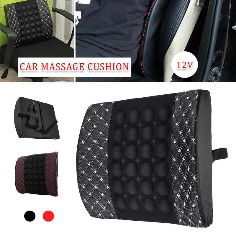 New 12V Car Massage Lumbar Cushion Office Car Electric Massage Cushion Lumbar Massage Car Seat Back Cushion Waist Support
New 12V Car Massage Lumbar Cushion Office Car Electric Massage Cushion Lumbar Massage Car Seat Back Cushion Waist Support