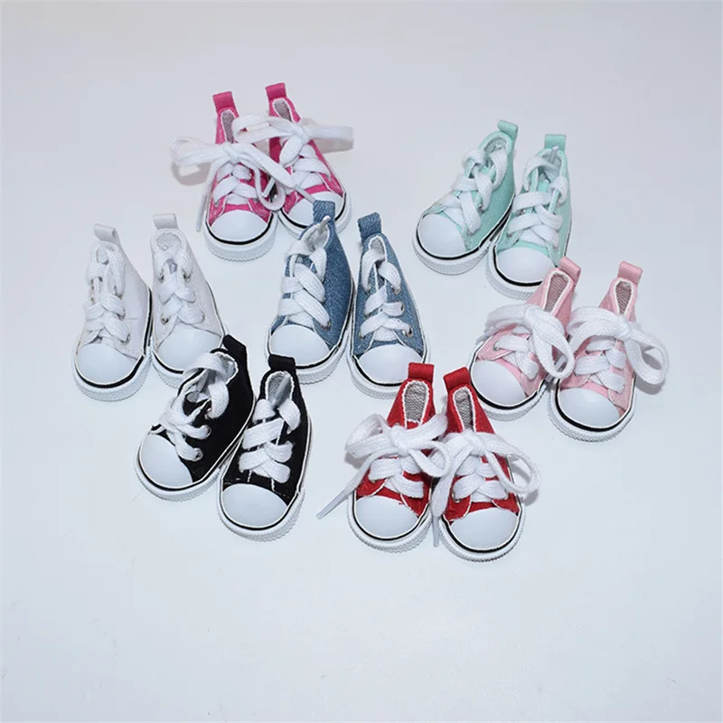 1 Pair Doll Dress Up Casual Shoes Gift Shoes Pendant Mini Canvas Shoes Pendant 5CM Simulation Shoes Finger Toy Keychain
1 Pair Doll Dress Up Casual Shoes Gift Shoes Pendant Mini Canvas Shoes Pendant 5CM Simulation Shoes Finger Toy Keychain