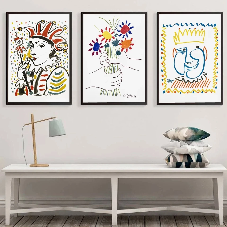 Modern HD Print Abstract Vintage Painting Pablo Picasso Canvas Poster Museum Gallery Wall Art No Frame Picture Home Decoration
Modern HD Print Abstract Vintage Painting Pablo Picasso Canvas Poster Museum Gallery Wall Art No Frame Picture Home Decoration