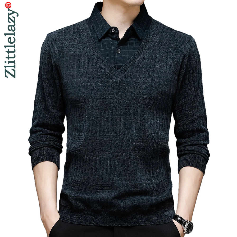 2021 thick winter warm mens clothes polo shirts for men shirt fake two pieces long sleeve tops tee shirt luxury men clothing 810
2021 thick winter warm mens clothes polo shirts for men shirt fake two pieces long sleeve tops tee shirt luxury men clothing 810