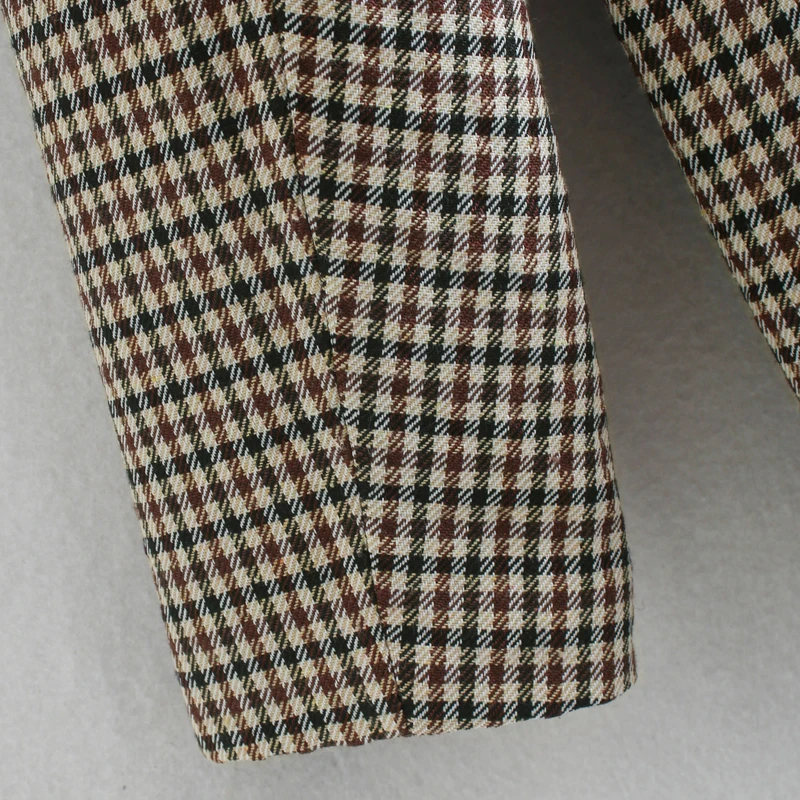 Women's Blazer jacket fashion plaid casual street youth student suit jacket 2020 new elegant slim women's suit jacket
Women's Blazer jacket fashion plaid casual street youth student suit jacket 2020 new elegant slim women's suit jacket