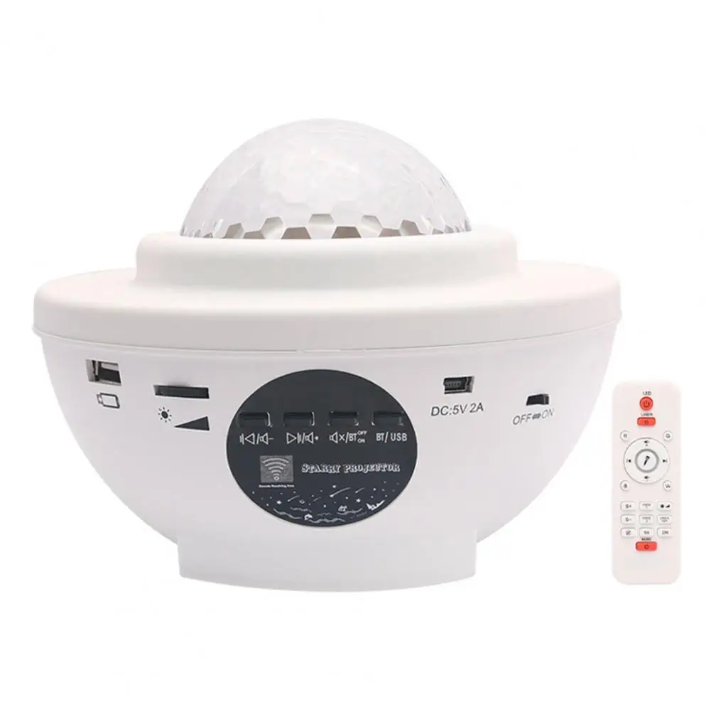 LED Star Projector Night Light Galaxy Starry Night Lamp Wave Projector With Music Bluetooth Speaker Remote Control
LED Star Projector Night Light Galaxy Starry Night Lamp Wave Projector With Music Bluetooth Speaker Remote Control