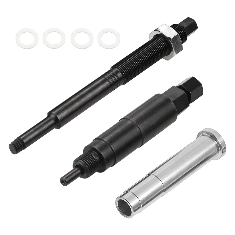 Stainless Steel Durable 3 Pieces Spark Plug Remover Kit Compatible with 3V Engine Broken Plug Removal Kit Equipment
Stainless Steel Durable 3 Pieces Spark Plug Remover Kit Compatible with 3V Engine Broken Plug Removal Kit Equipment